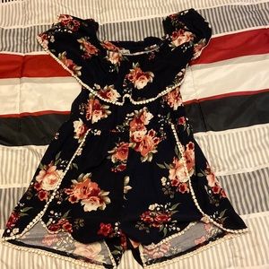 Medium J for Justify romper
